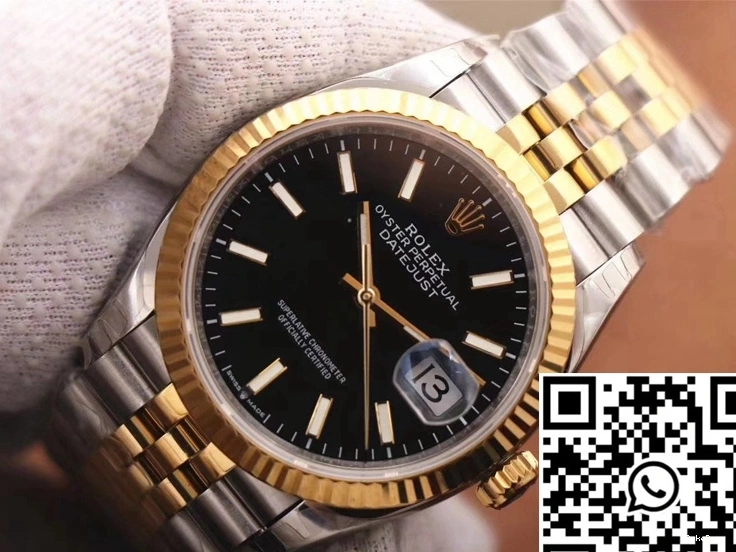 Black EW 126233 Factory Datejust Dial Rolex 0402